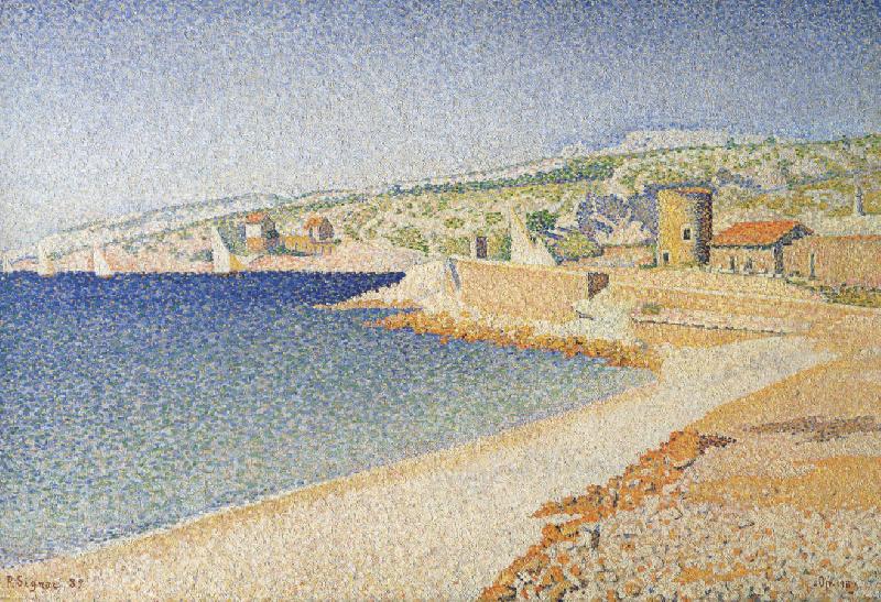 Paul Signac the jetty cassis opus Germany oil painting art